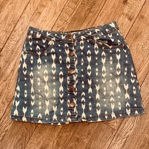 Girls Denim Skirt
